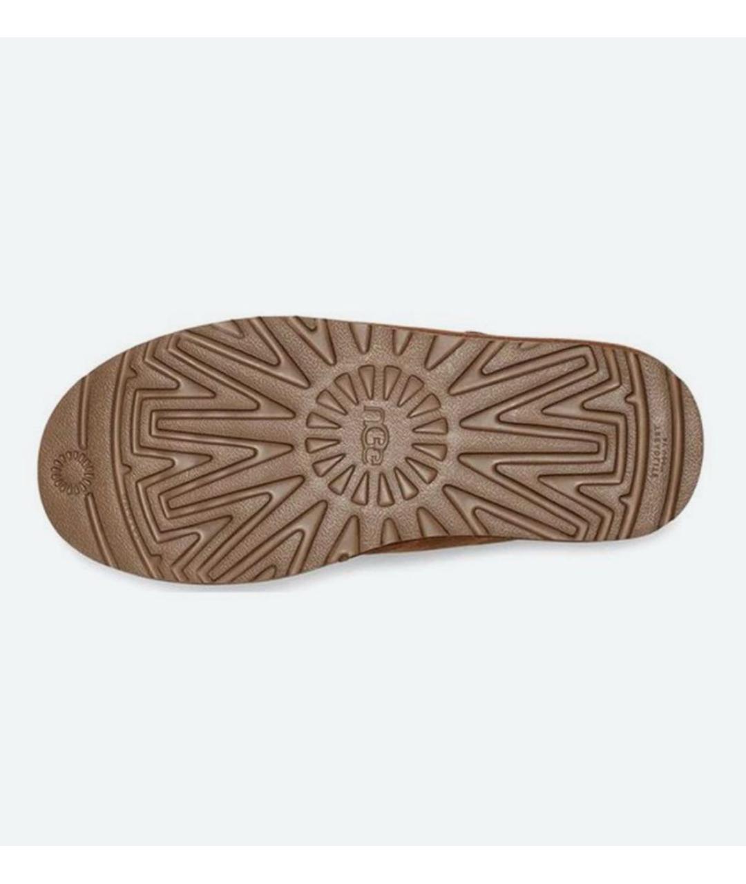 UGG AUSTRALIA Коричневые замшевые ботинки, фото 5