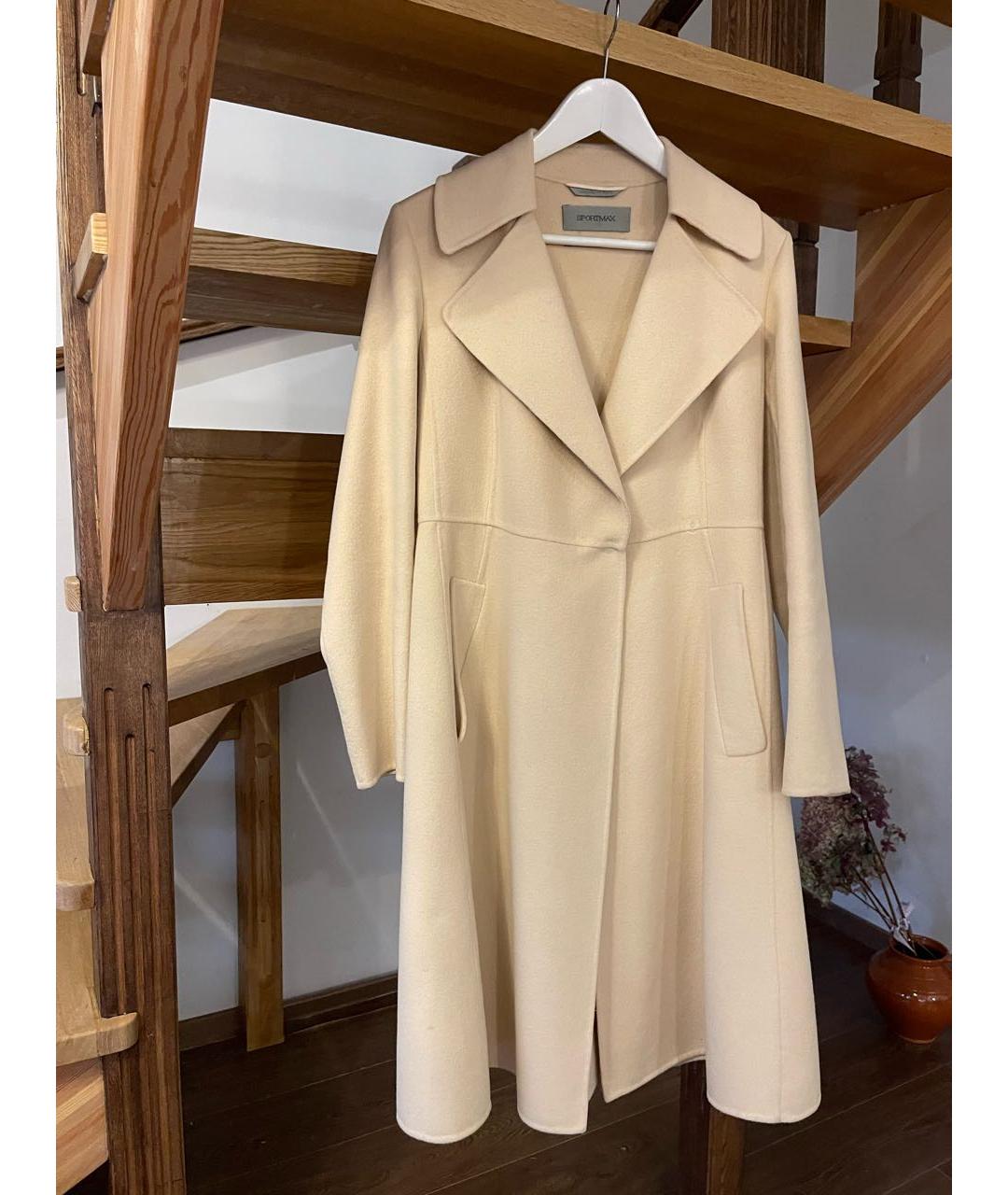SPORTMAX Шерстяное пальто, фото 7