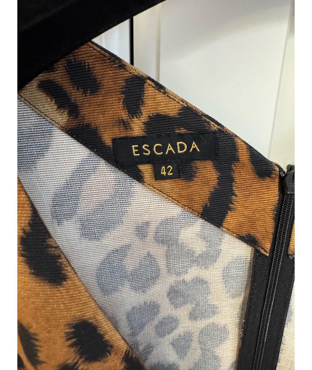 ESCADA Вискозное повседневное платье, фото 3
