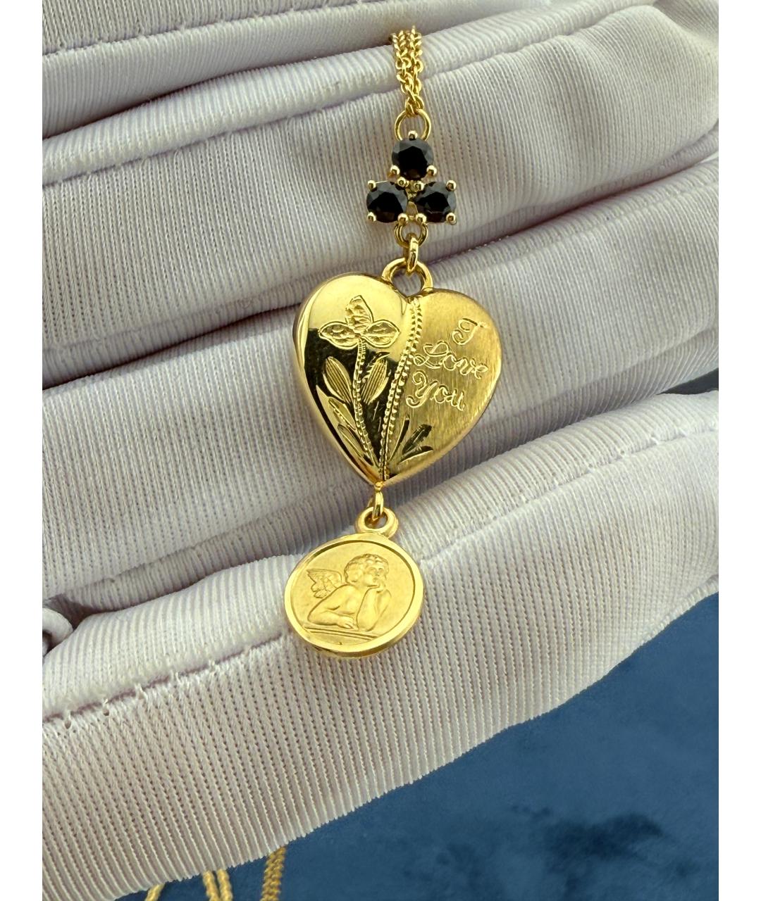 DOLCE&GABBANA Золотая подвеска из желтого золота, фото 2
