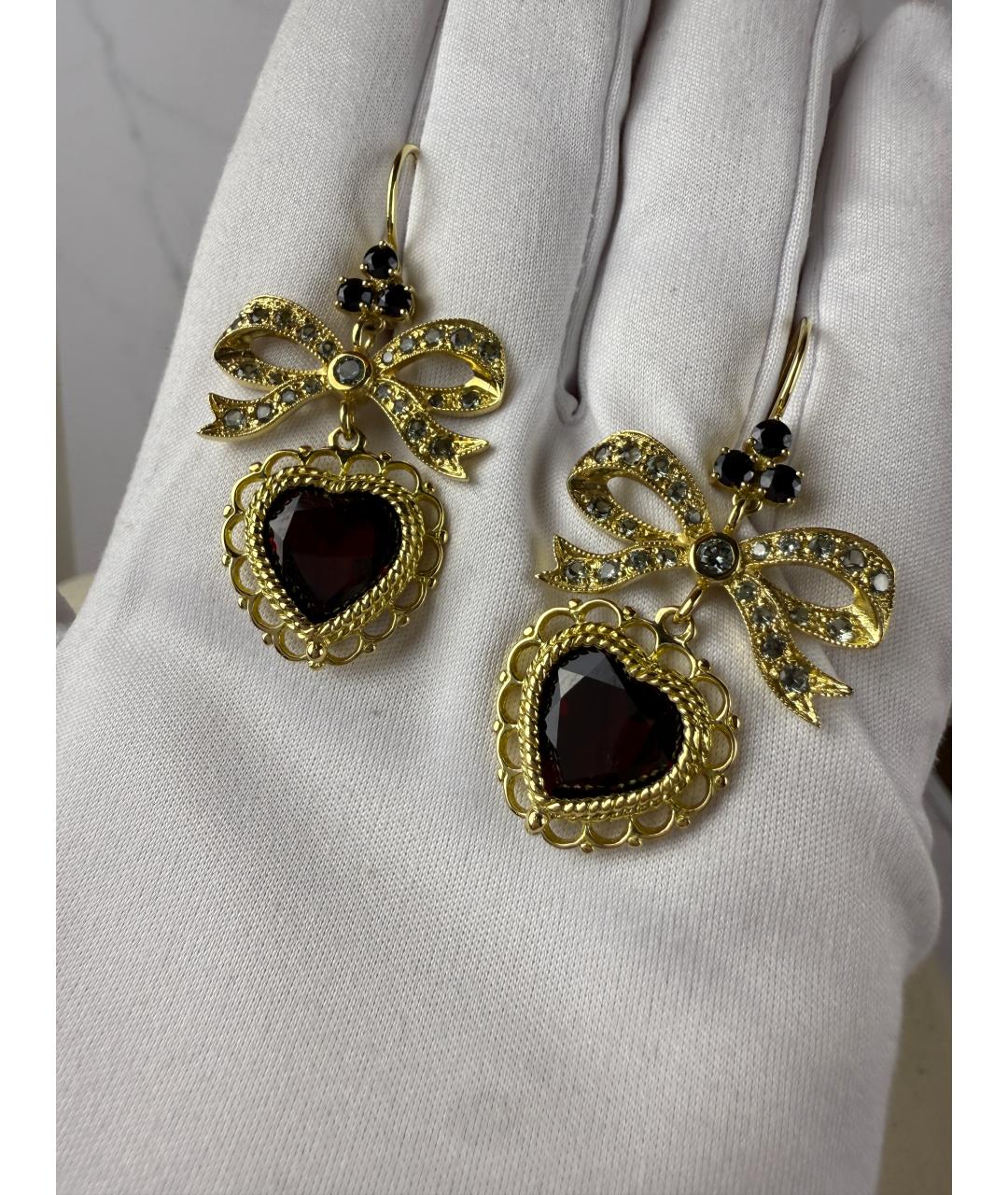 DOLCE&GABBANA Золотые серьги из желтого золота, фото 6