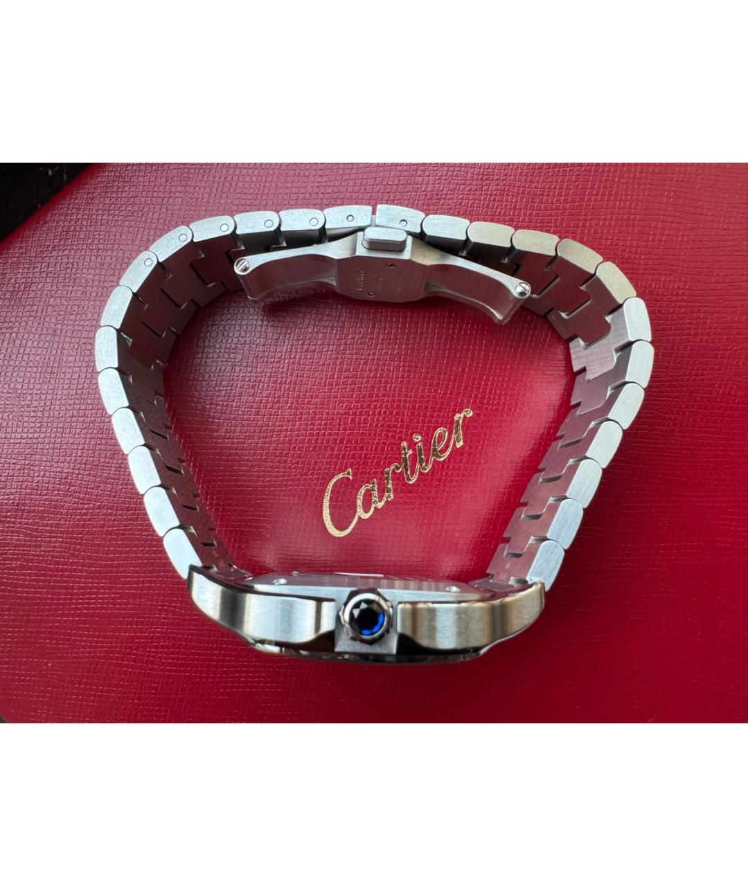 CARTIER Серебряные металлические часы, фото 3