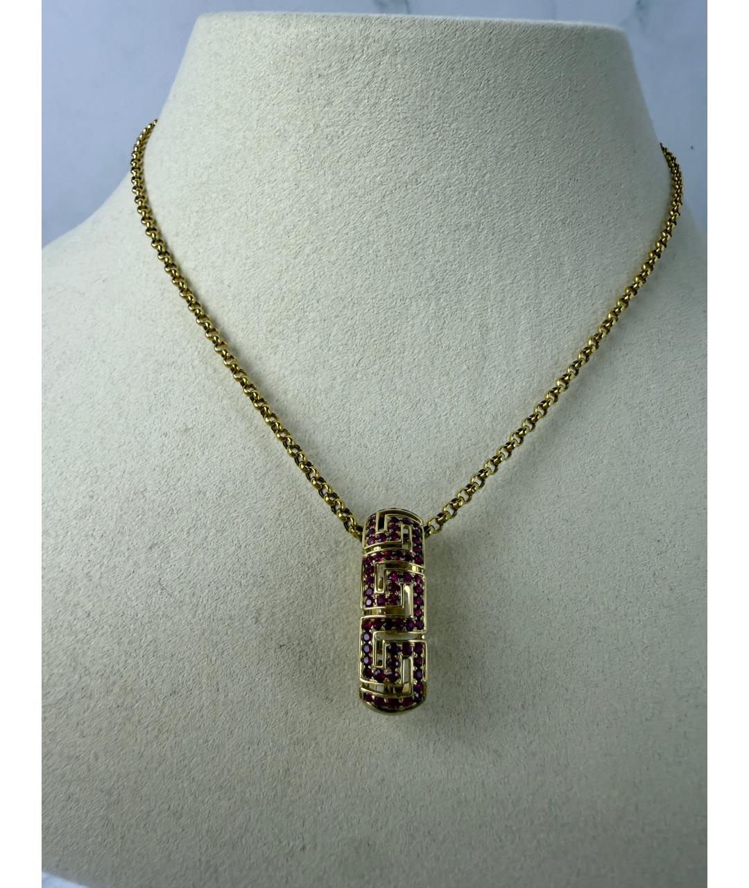VERSACE Золотой комплект из желтого золота, фото 3