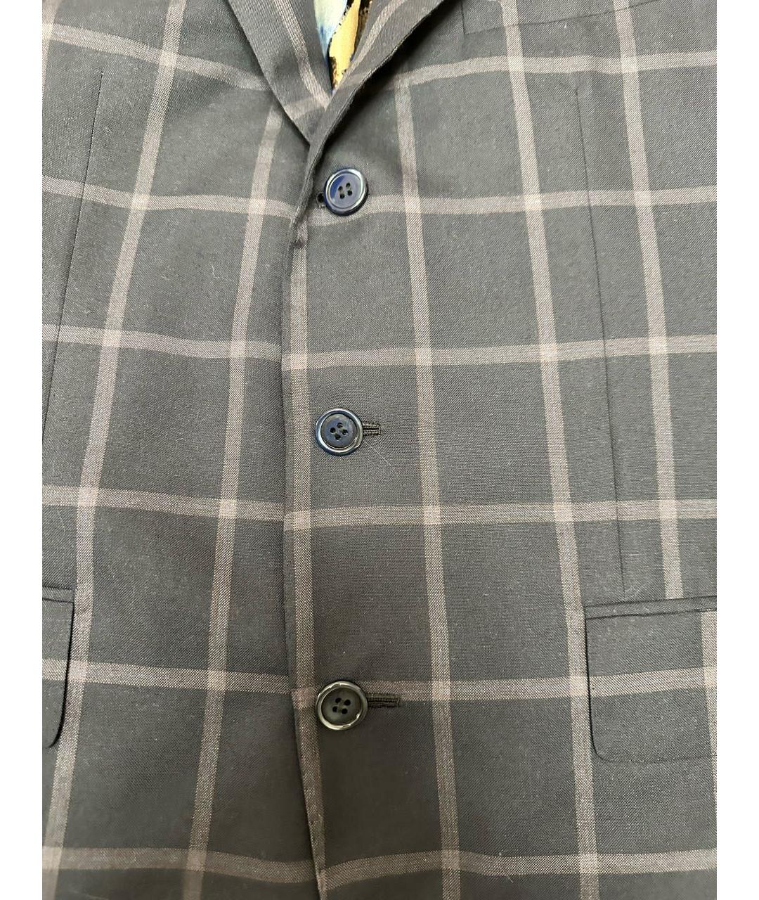 FERU Темно-синий кашемировый пиджак, фото 4