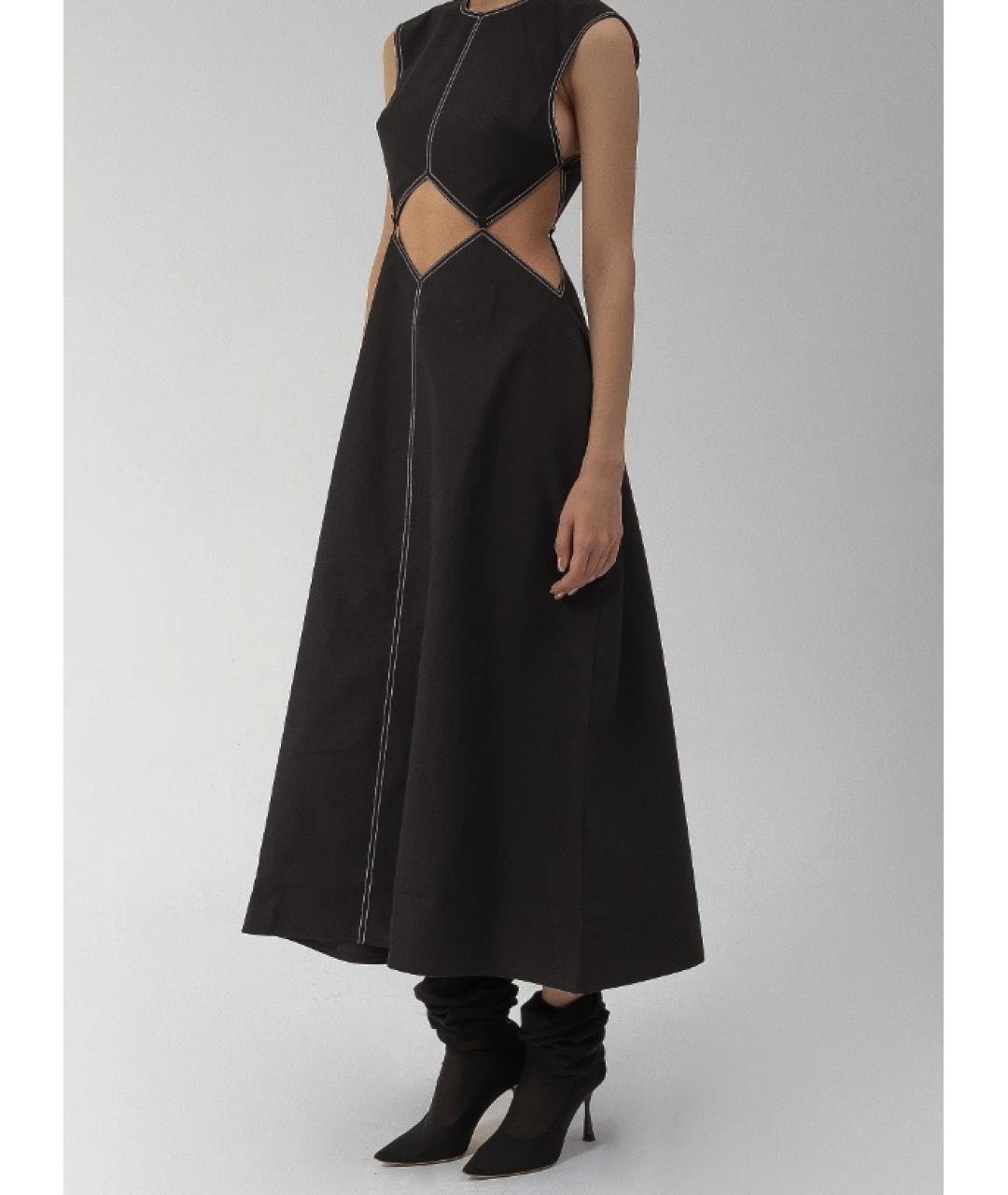 J.KIM Черное хлопковое платье, фото 2