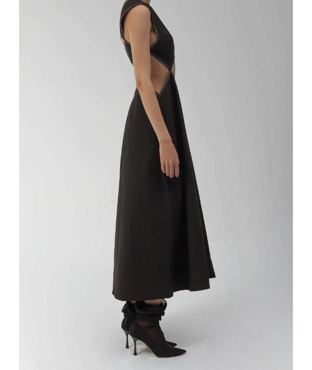J.KIM Черное хлопковое платье, фото 3