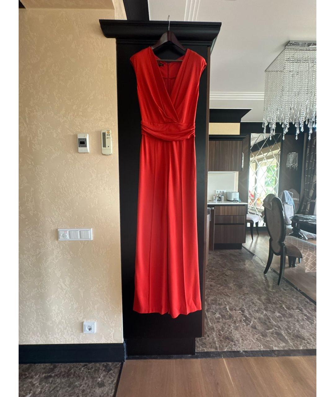 ESCADA Коралловый вискозный комбинезон, фото 5