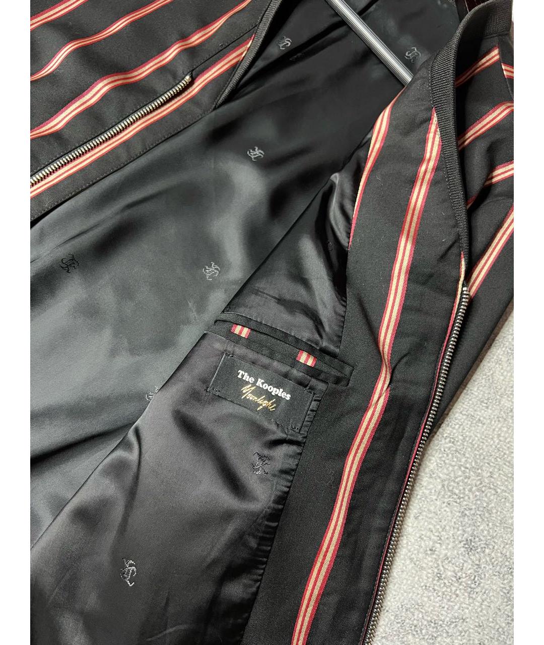 THE KOOPLES Черная шерстяная куртка, фото 7