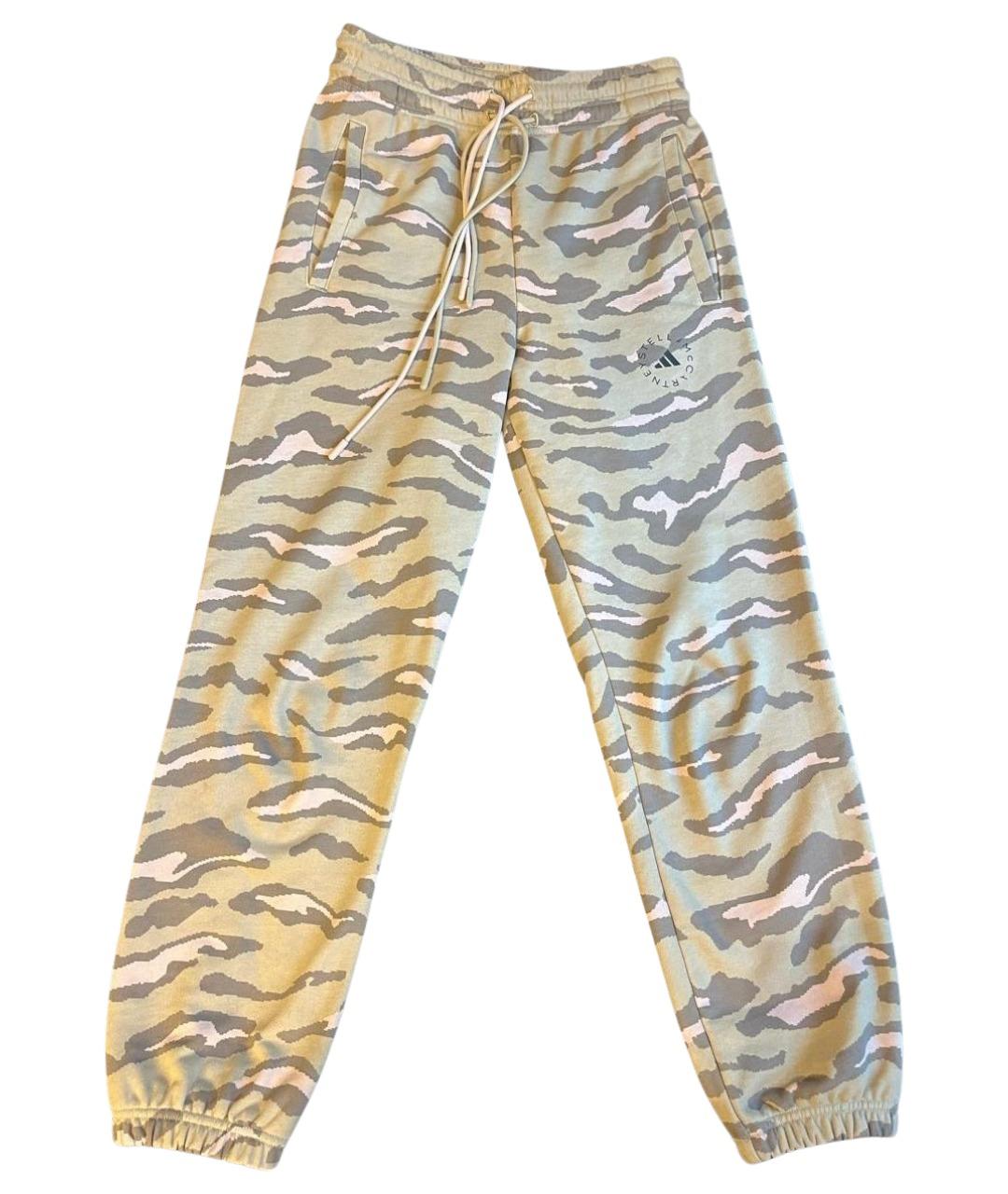 ADIDAS BY STELLA MCCARTNEY Мульти хлопковые спортивные брюки и шорты, фото 1