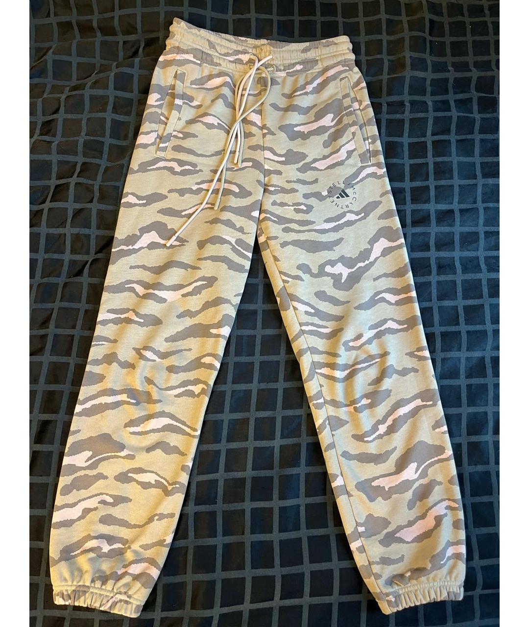 ADIDAS BY STELLA MCCARTNEY Мульти хлопковые спортивные брюки и шорты, фото 9