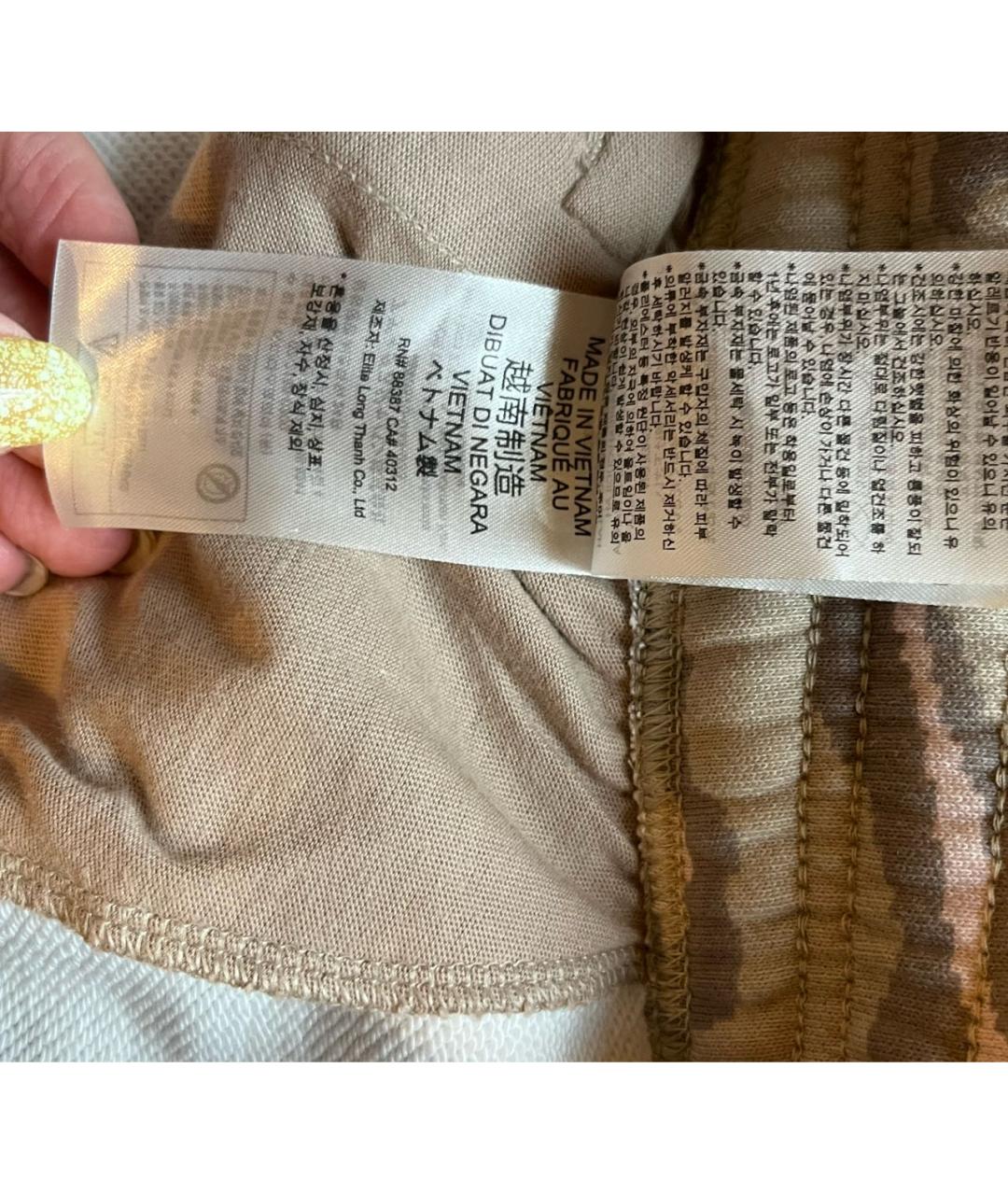 ADIDAS BY STELLA MCCARTNEY Мульти хлопковые спортивные брюки и шорты, фото 8