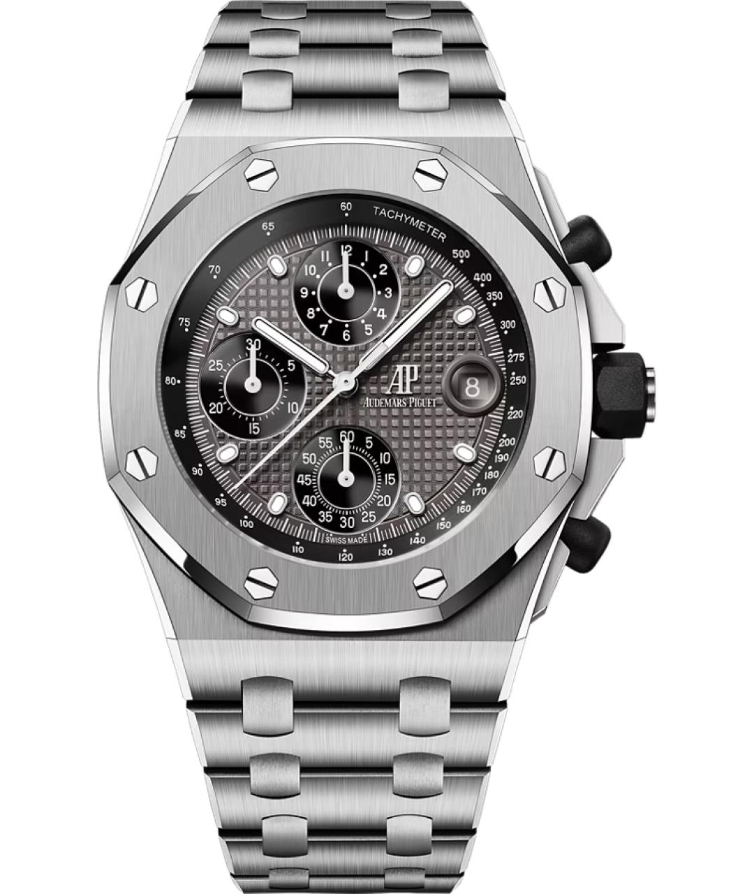 Audemars Piguet Серые титановые часы, фото 1