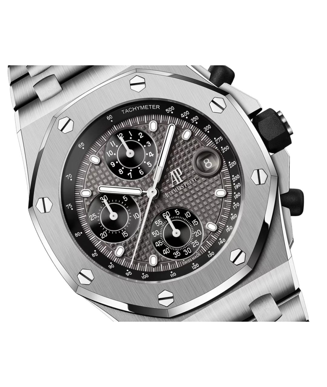 Audemars Piguet Серые титановые часы, фото 2