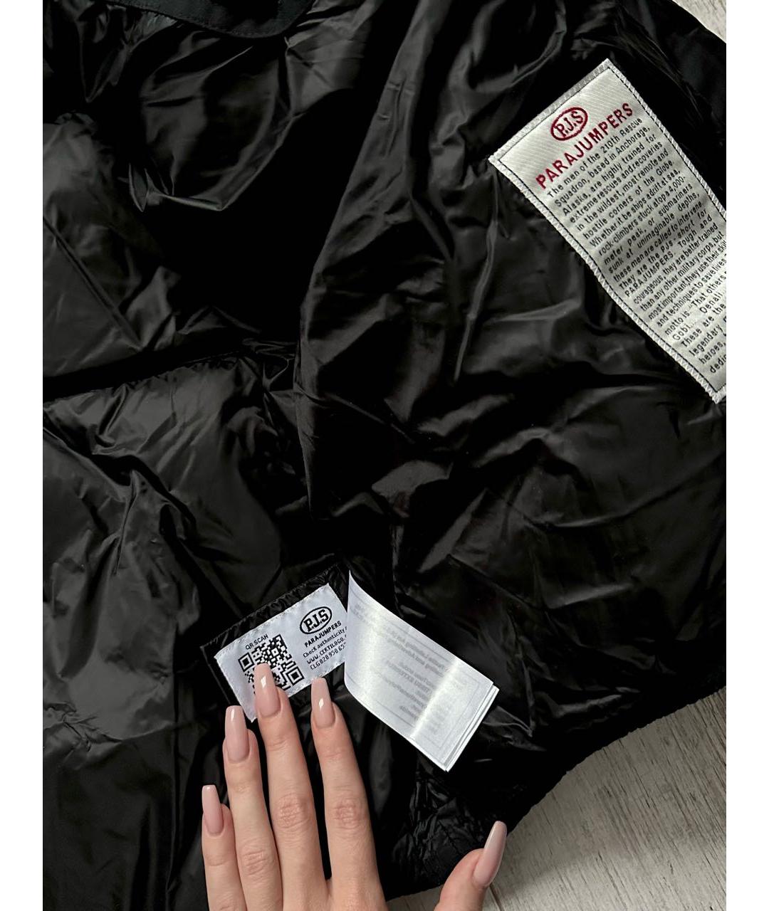 PARAJUMPERS Черный полиамидовый пуховик, фото 7
