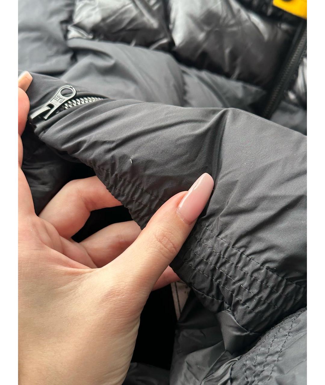 PARAJUMPERS Черный полиамидовый пуховик, фото 8