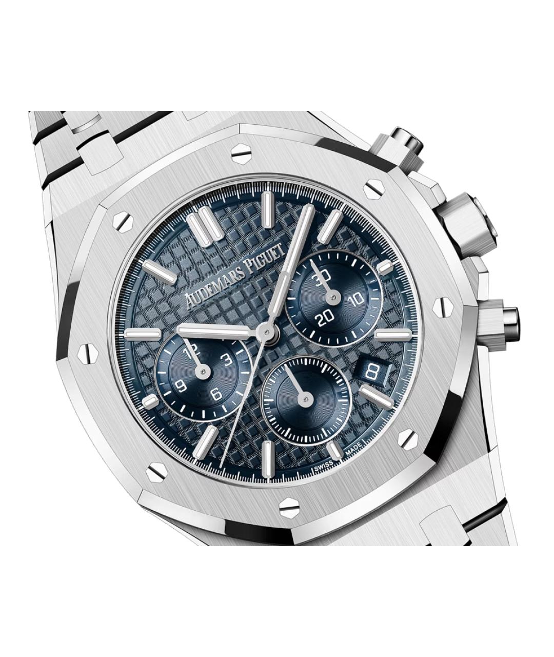 Audemars Piguet Синие стальные часы, фото 2