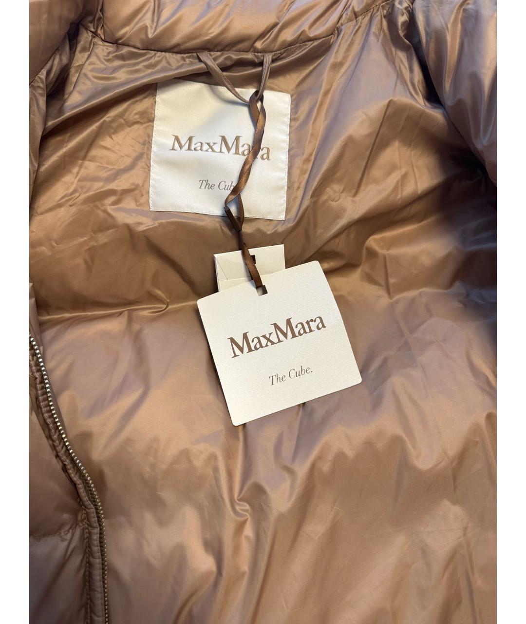 MAX MARA Золотой пуховик, фото 3