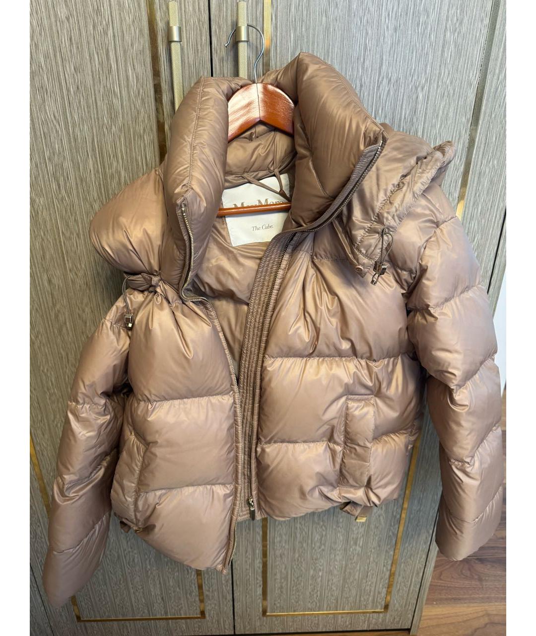 MAX MARA Золотой пуховик, фото 5