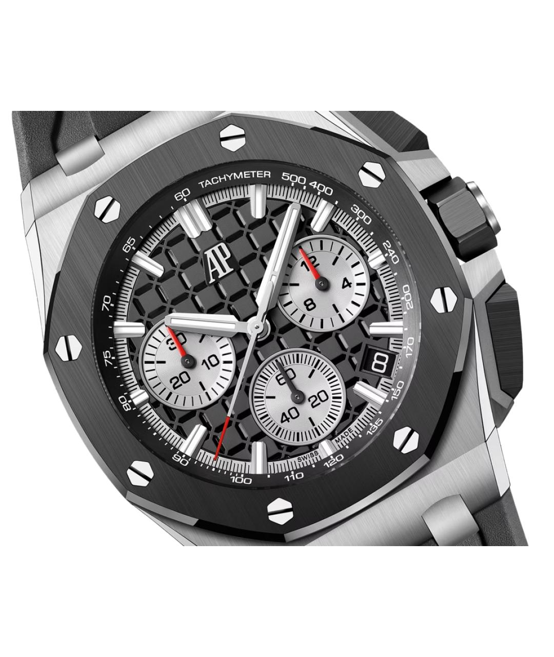 Audemars Piguet Черные стальные часы, фото 2