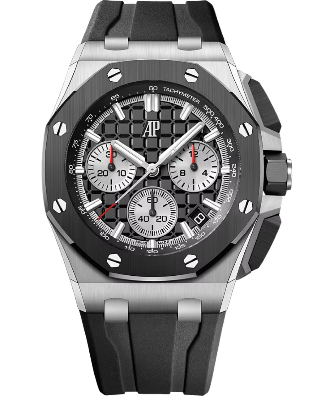 Audemars Piguet Черные стальные часы, фото 1