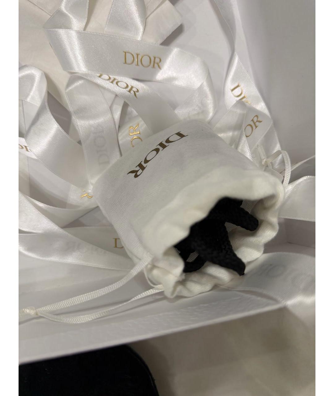 CHRISTIAN DIOR Черные кожаные ботинки, фото 7