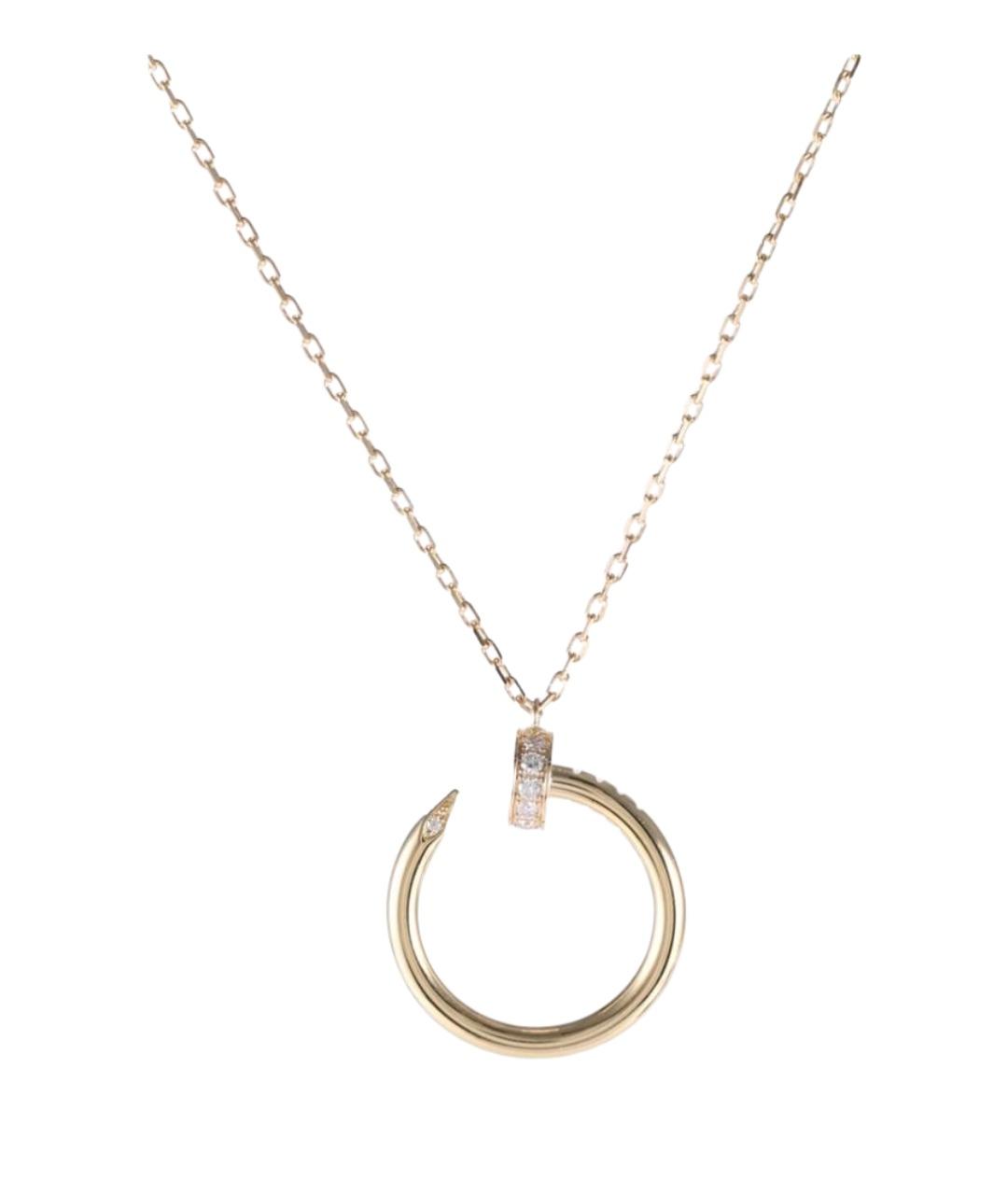 CARTIER Золотое колье из желтого золота, фото 1