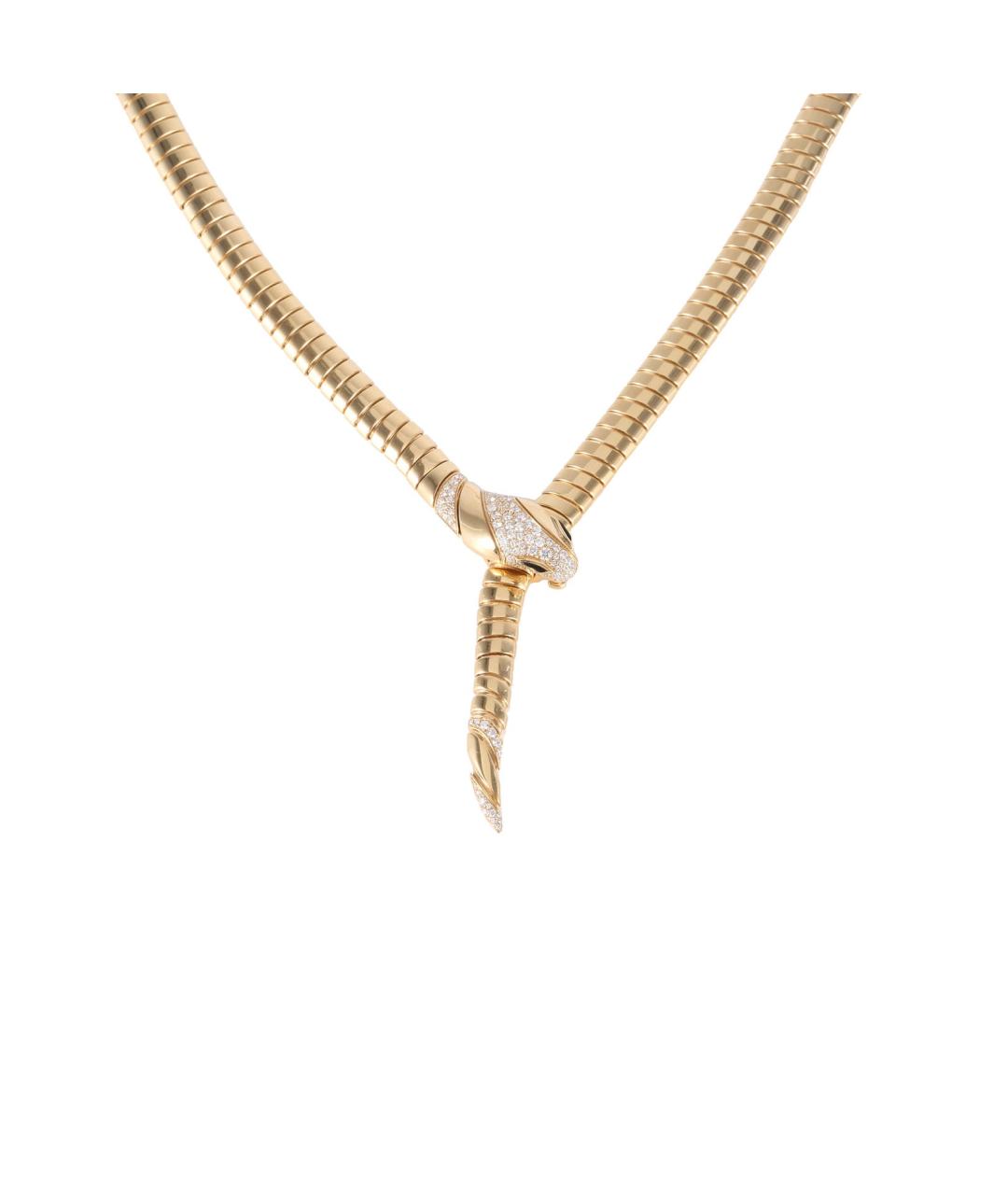 BVLGARI Золотое колье из желтого золота, фото 1