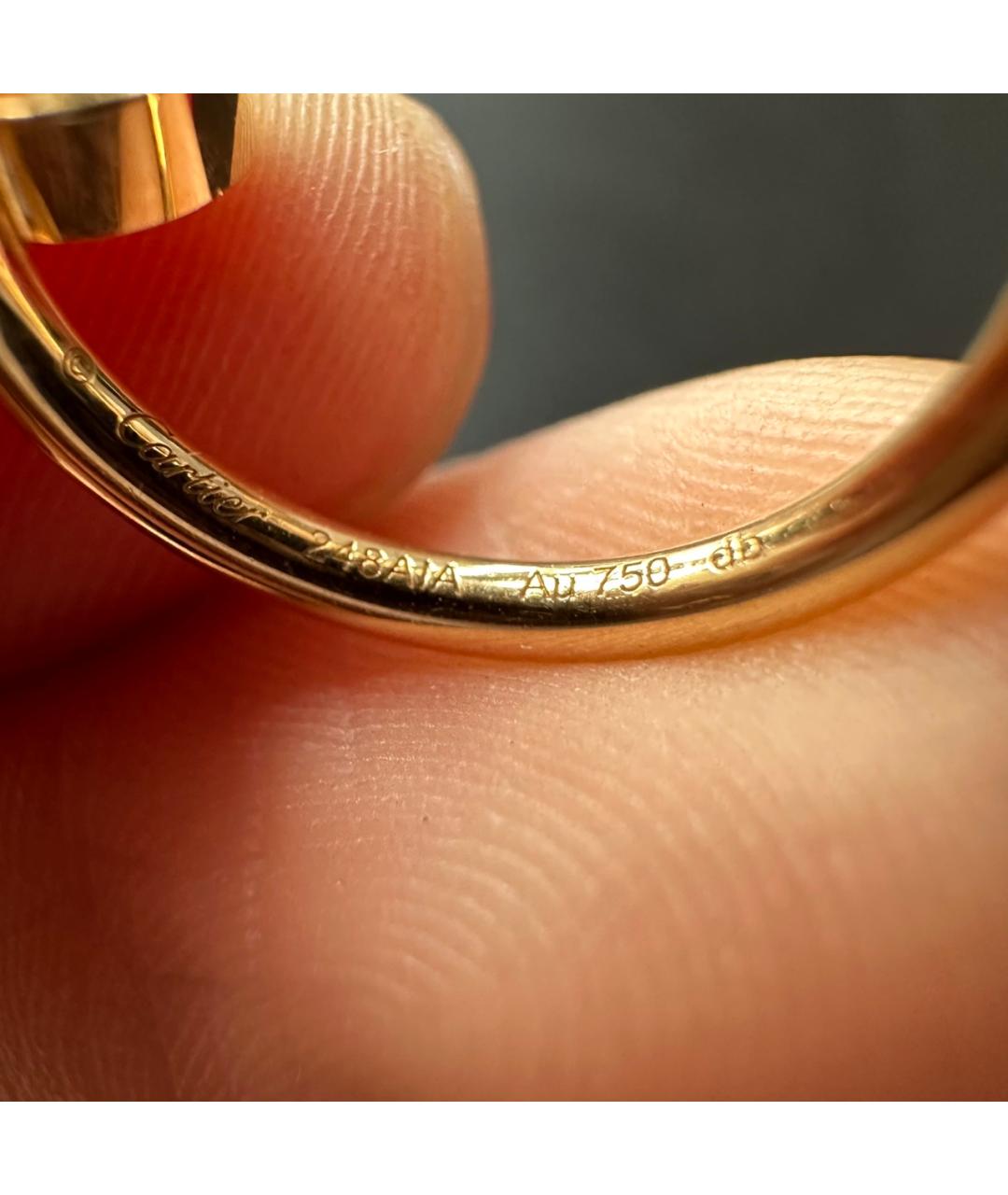 CARTIER Золотые серьги из желтого золота, фото 6