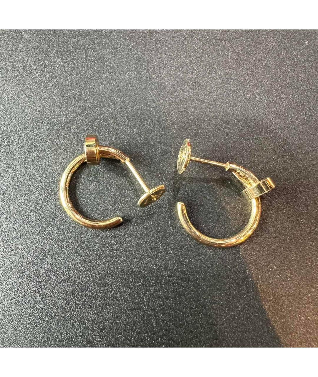 CARTIER Золотые серьги из желтого золота, фото 3
