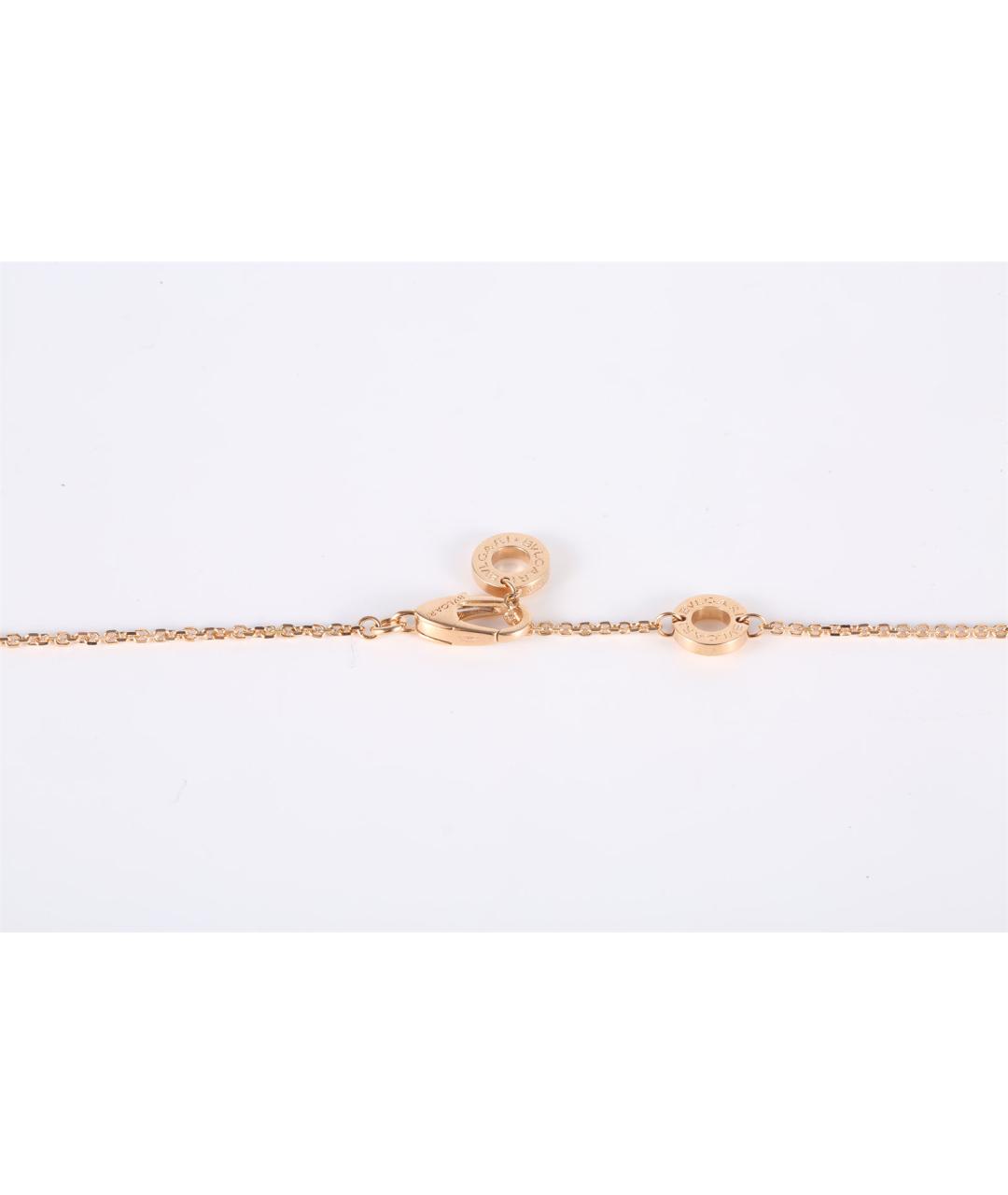 BVLGARI Золотое колье из розового золота, фото 5