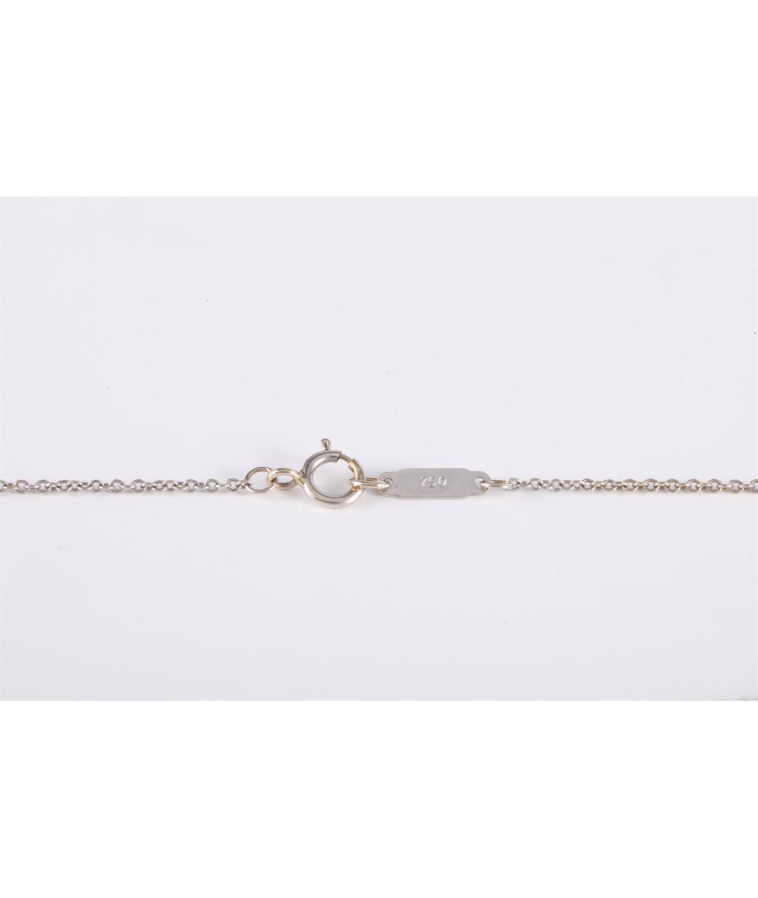 TIFFANY&CO Серебряное колье из белого золота, фото 5