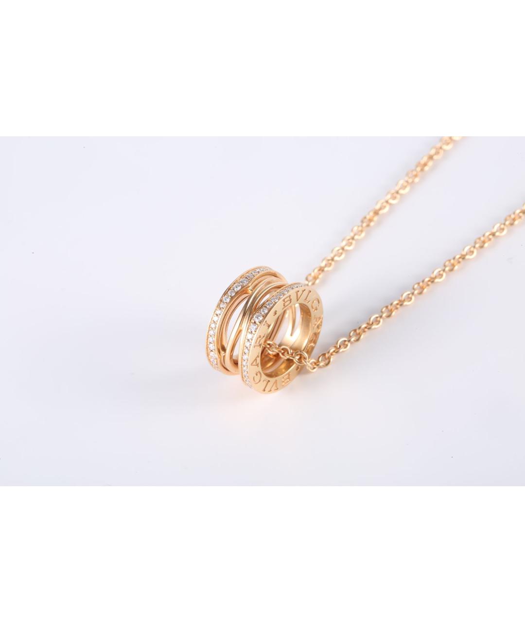 BVLGARI Золотое колье из розового золота, фото 2