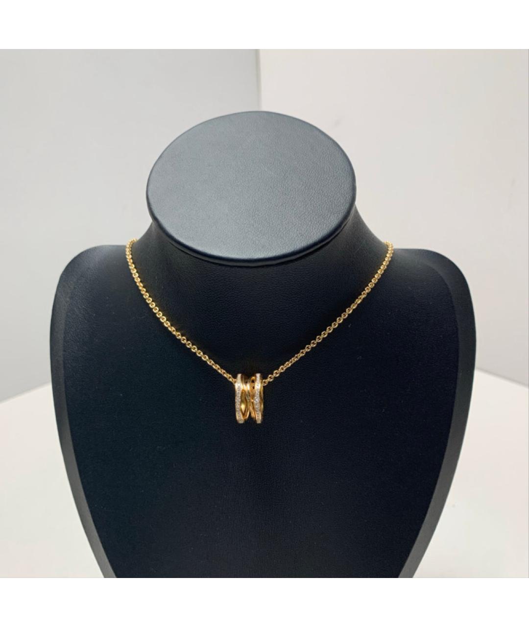 BVLGARI Золотое колье из розового золота, фото 8