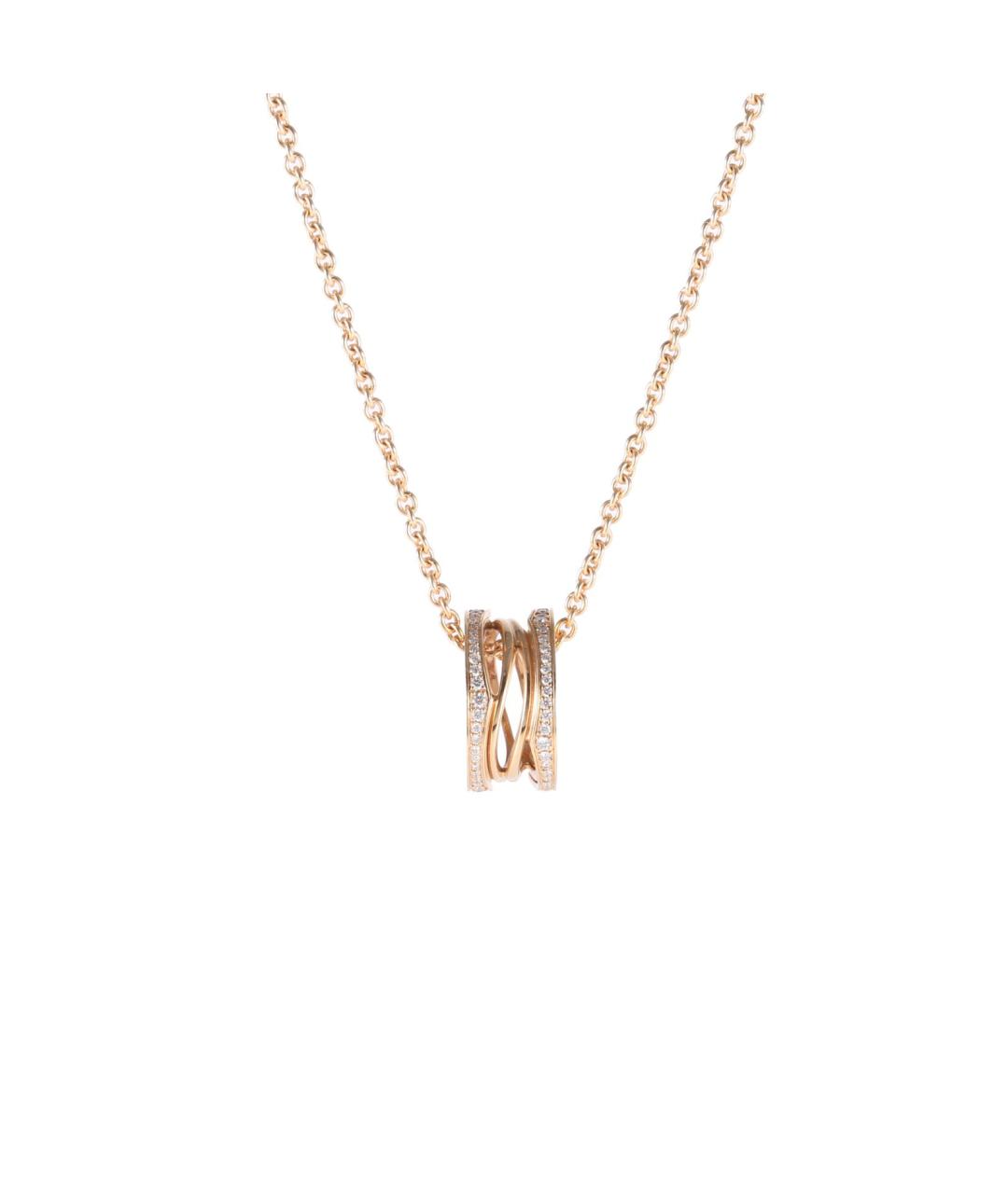 BVLGARI Золотое колье из розового золота, фото 1