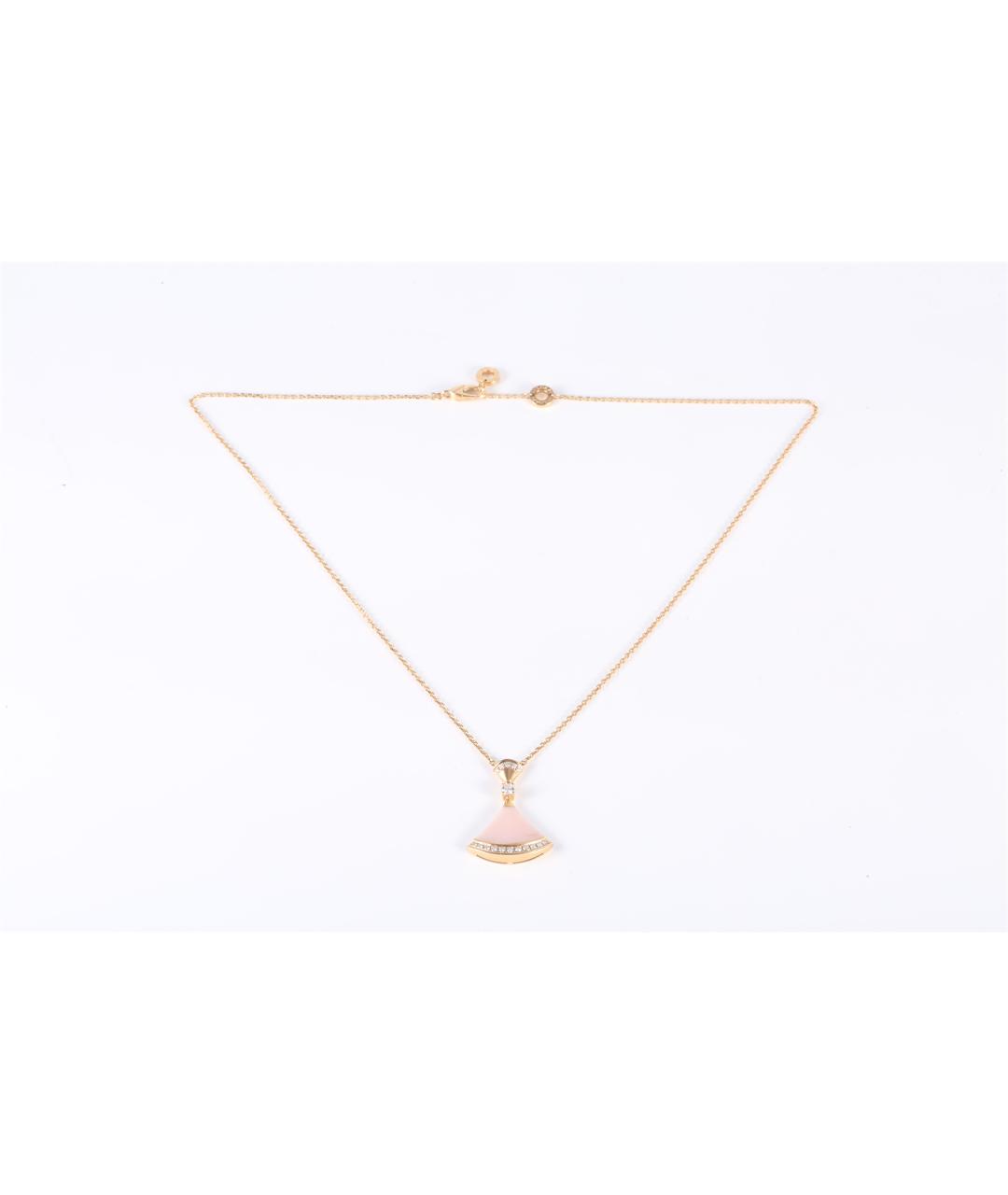 BVLGARI Золотое колье из розового золота, фото 6