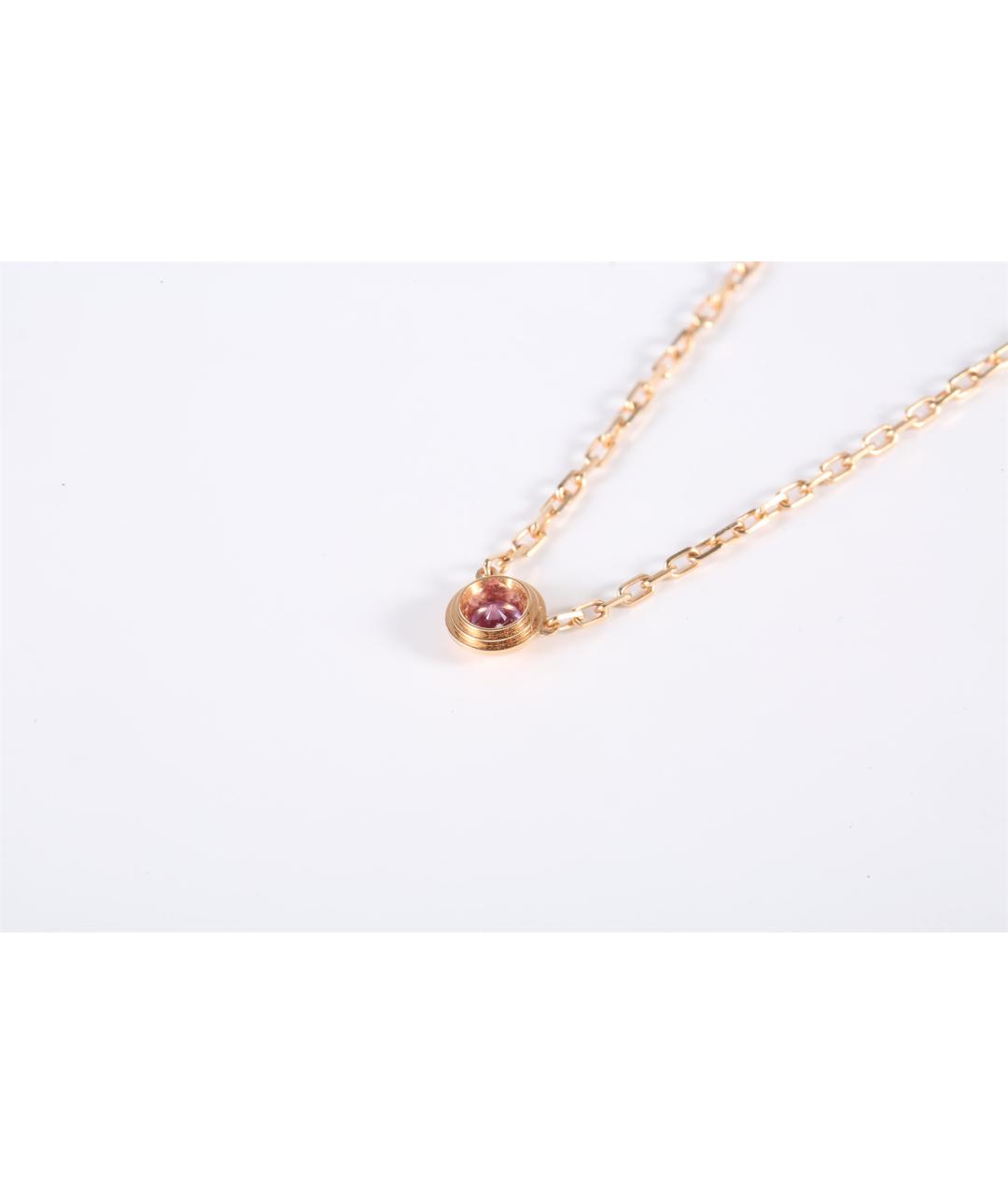 CARTIER Золотое колье из розового золота, фото 3