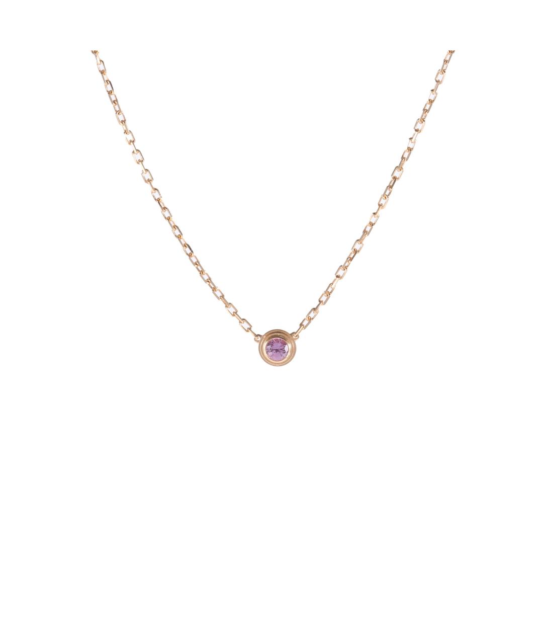 CARTIER Золотое колье из розового золота, фото 1