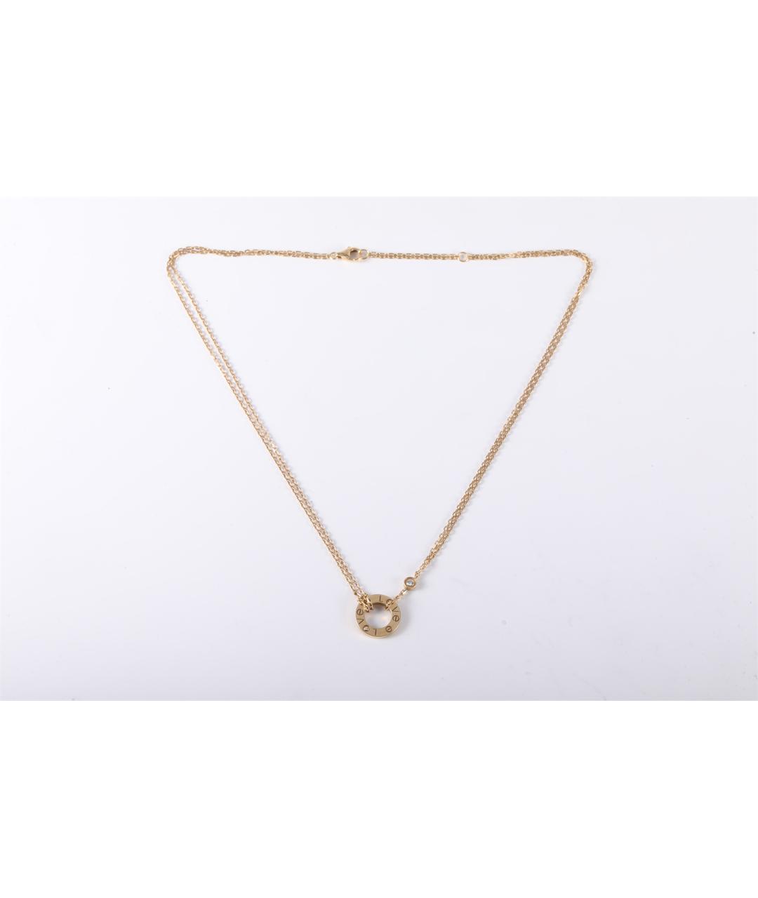 CARTIER Золотое колье из желтого золота, фото 6