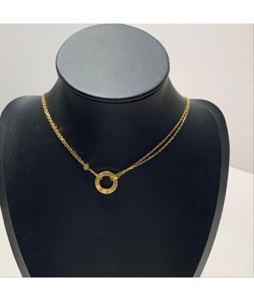 CARTIER Золотое колье из желтого золота, фото 8