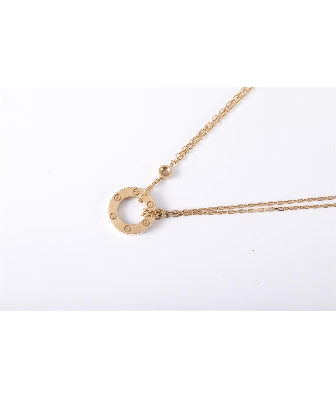 CARTIER Золотое колье из желтого золота, фото 3