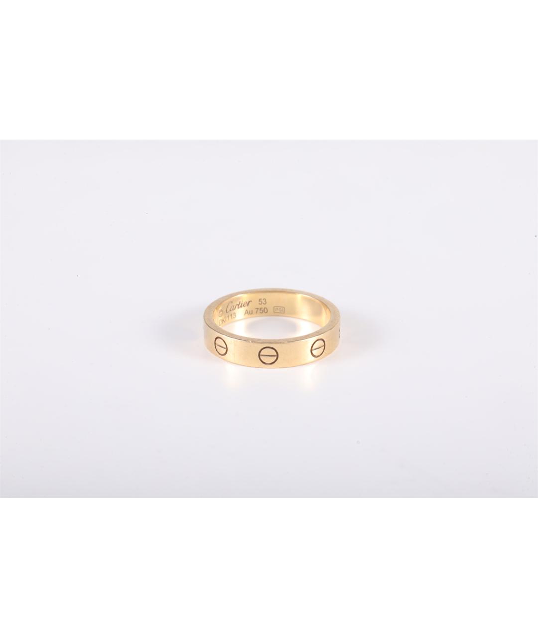 CARTIER Золотое кольцо из желтого золота, фото 5