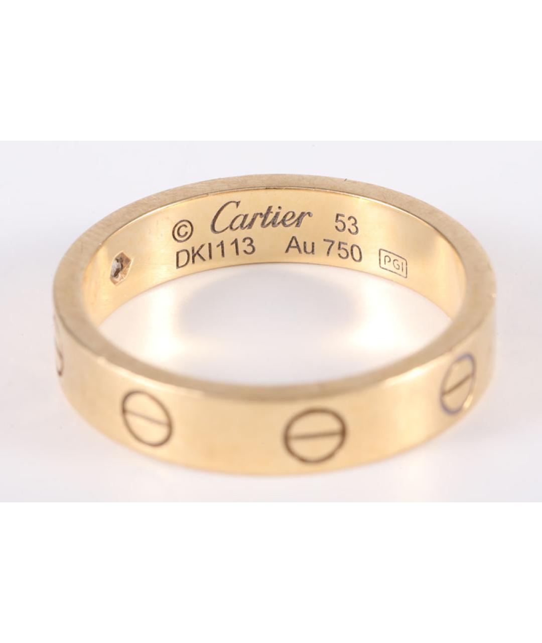 CARTIER Золотое кольцо из желтого золота, фото 6
