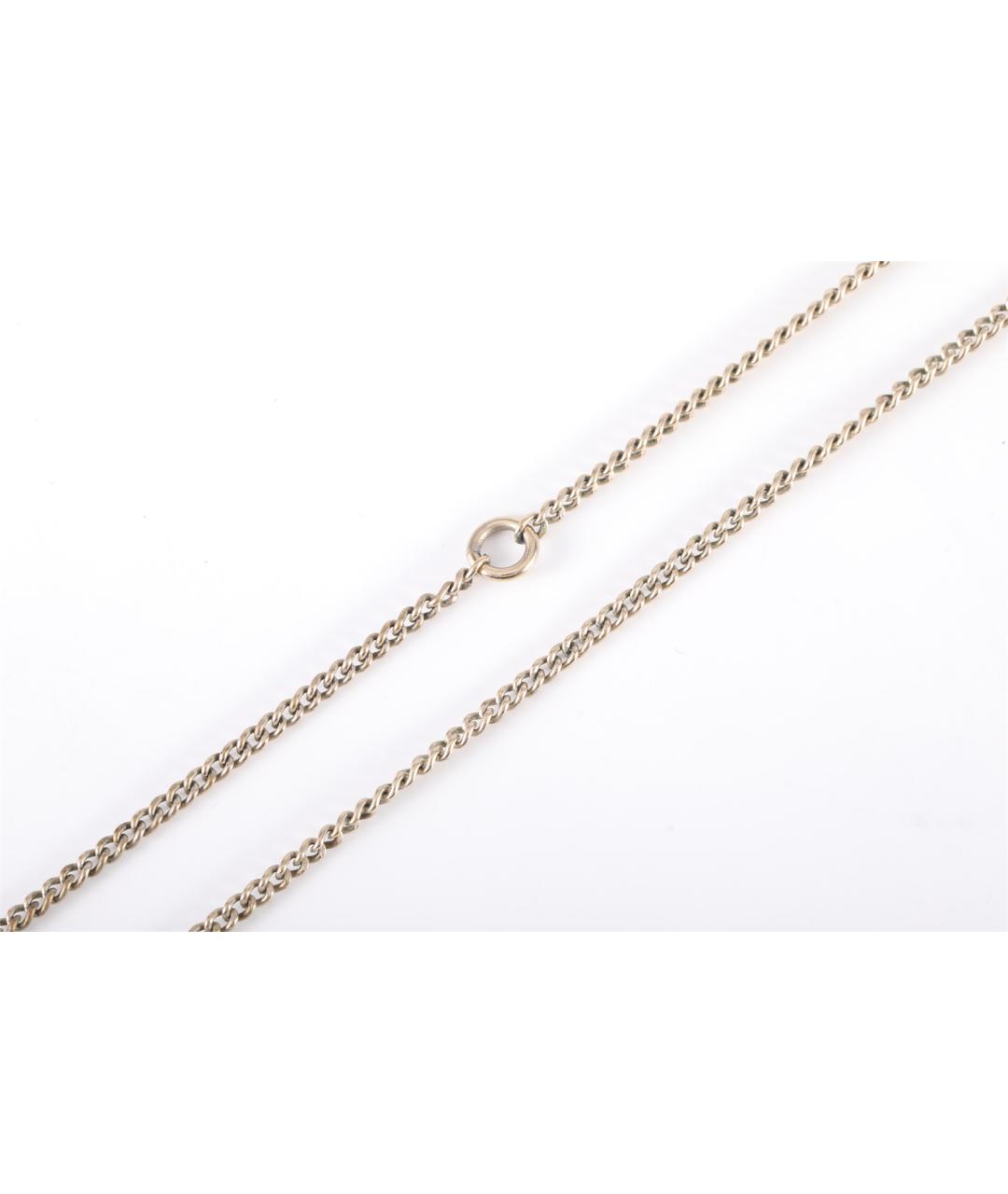 CHANEL Серебряная латунная цепочка, фото 4
