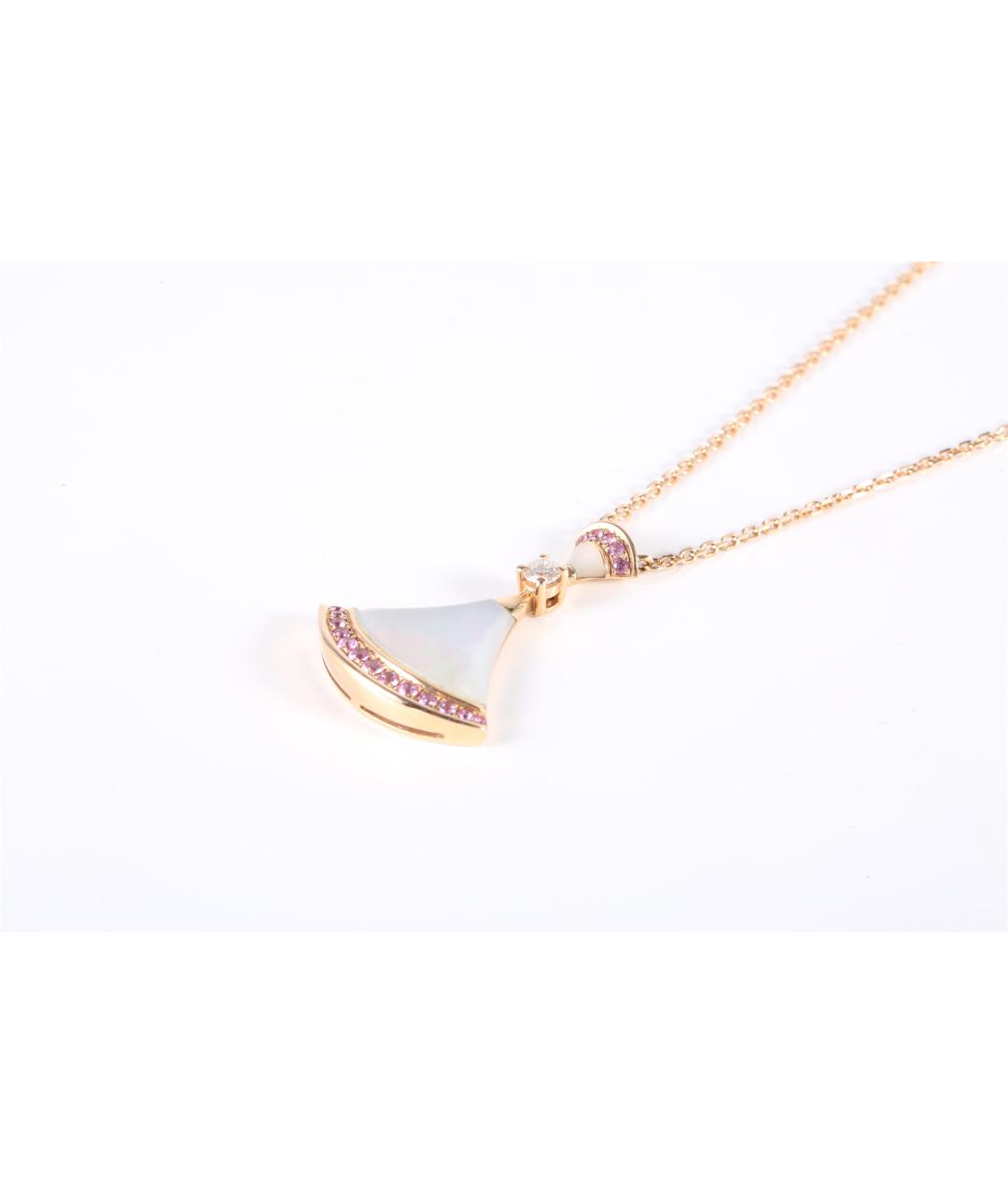 BVLGARI Золотое колье из розового золота, фото 2