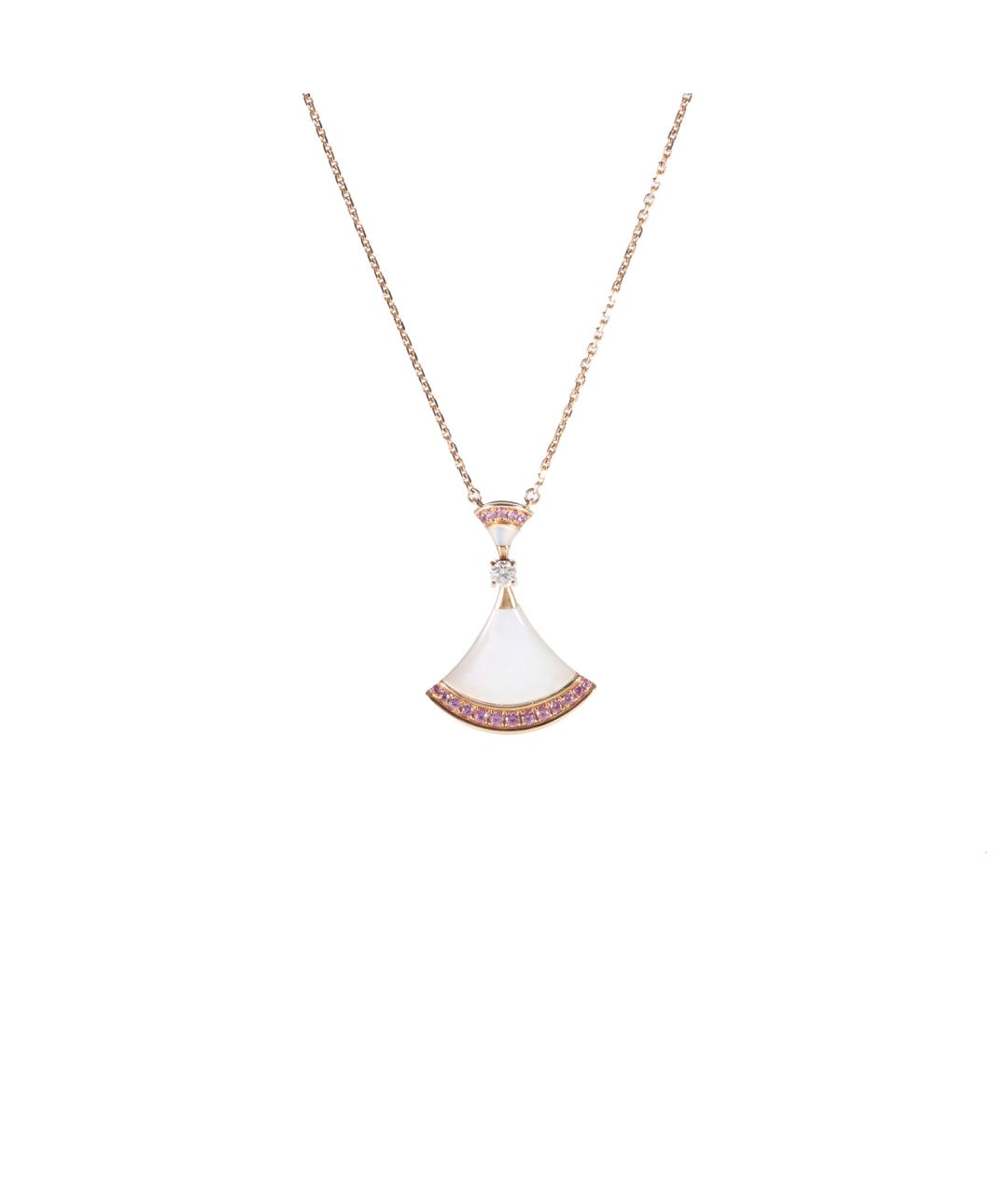 BVLGARI Золотое колье из розового золота, фото 1