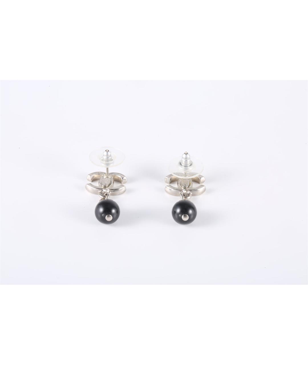 CHANEL Серебряные латунные серьги, фото 4