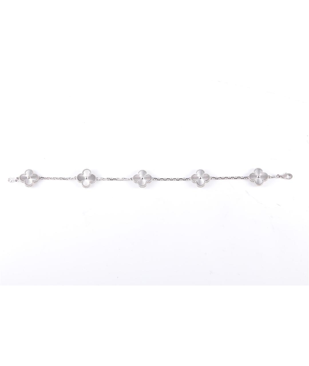 VAN CLEEF & ARPELS Серебрянный браслет из белого золота, фото 3