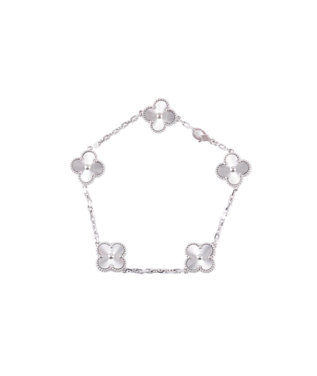 VAN CLEEF & ARPELS Серебрянный браслет из белого золота, фото 1