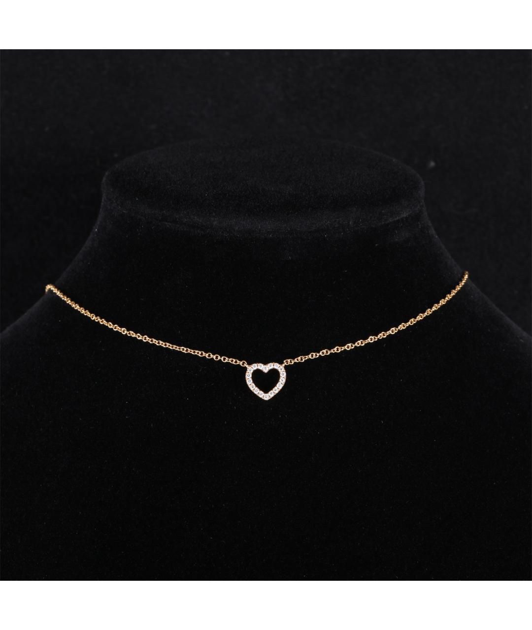 TIFFANY&CO Золотое колье из розового золота, фото 7