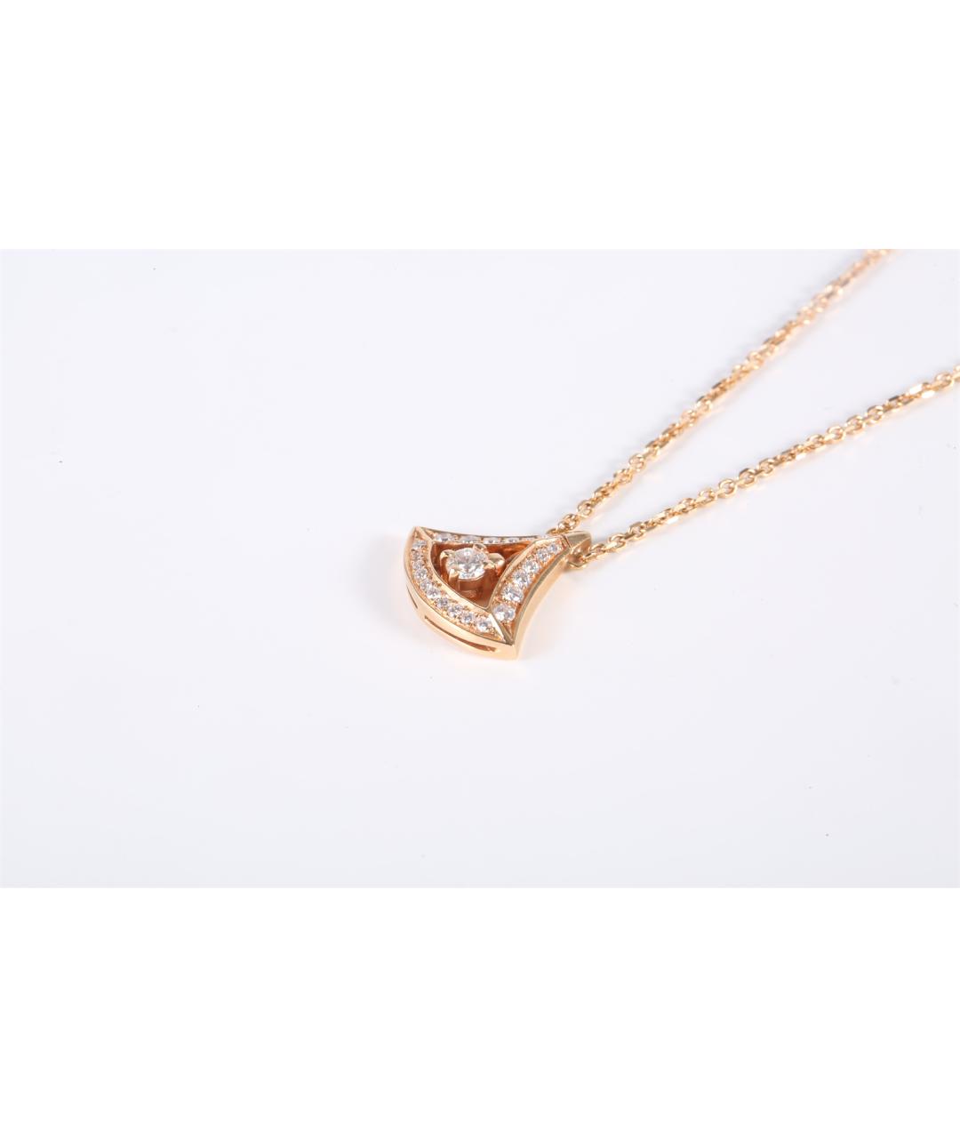 BVLGARI Золотое колье из розового золота, фото 2